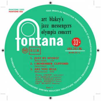 2LP Art Blakey & The Jazz Messengers: Olympia Concert LTD 441108