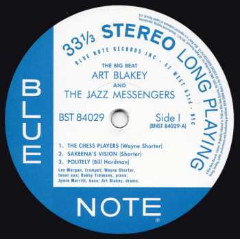 LP Art Blakey & The Jazz Messengers: The Big Beat 383350