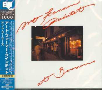 CD Art Farmer Quintet: At Boomers LTD