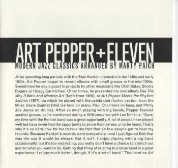 CD Art Pepper: Art Pepper + Eleven 314955