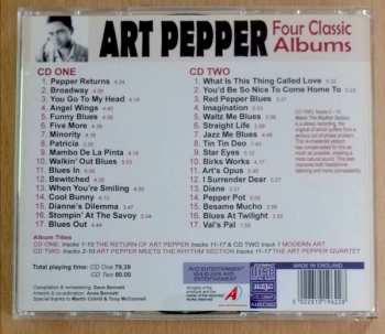 2CD Art Pepper: Four Classic Albums 123094