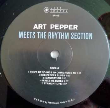 LP Art Pepper: Meets The Rhythm Section LTD
