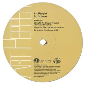 4LP/Box Set Art Pepper: Promise Kept: The Complete Artists House Recordings LTD 476760