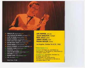 CD Art Pepper Quintet: Smack Up 93572