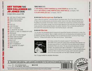 CD Art Tatum Trio: The Legendary 1956 Session 315176
