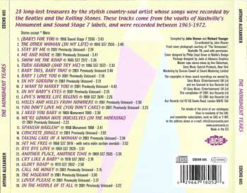 CD Arthur Alexander: The Monument Years 241822