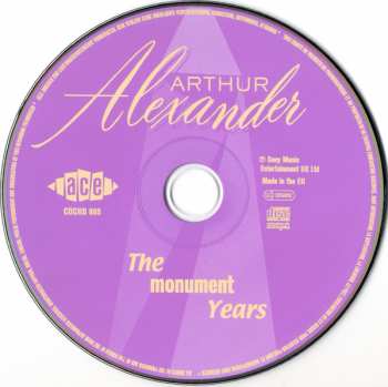 CD Arthur Alexander: The Monument Years 241822