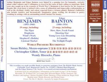 CD Arthur Benjamin: Songs 294706