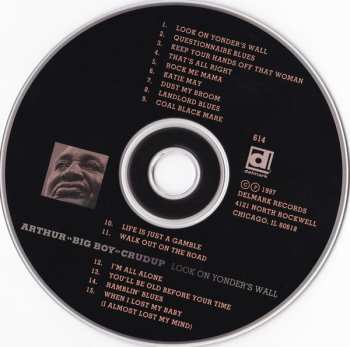 CD Arthur "Big Boy" Crudup: Look on Yonder's Wall 233682