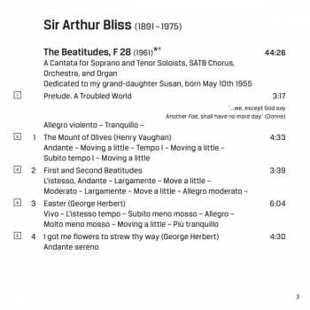 SACD Arthur Bliss: The Beatitudes; Introduction And Allegro; God Save The Queen 187793