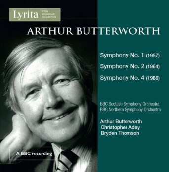 2CD Arthur Butterworth: Symphony No.1 (1956) : Symphony No.2 (1964) : Symphony No.4 (1986) 404378