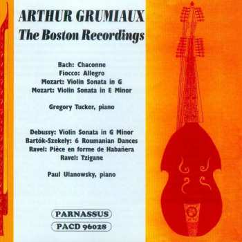 Album Arthur Grumiaux: The Boston Recordings