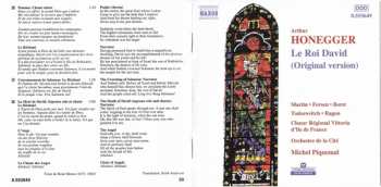 CD Arthur Honegger: Le Roi David (Original Version) 307894
