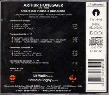 CD Arthur Honegger: Works For Violin And Piano  286839