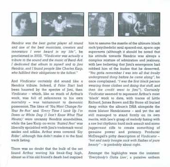 CD Arthur Lee: Vindicator