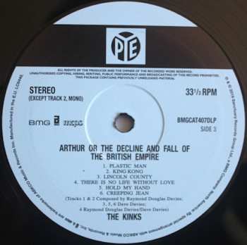 2LP The Kinks: Arthur Or The Decline And Fall Of The British Empire 2784