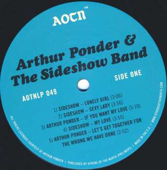 LP Arthur Ponder: Arthur Ponder & The Sideshow Band 406714