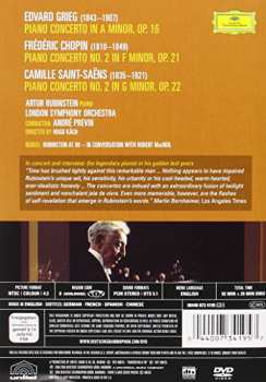 DVD Arthur Rubinstein: Piano Concertos Grieg Chopin Saint-Saens 44148