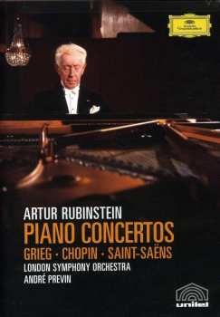 Arthur Rubinstein: Piano Concertos Grieg Chopin Saint-Saens
