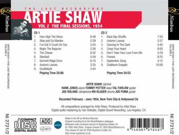 2CD Artie Shaw: The Last Recordings Vol 2, Final Sessions 1954 328847