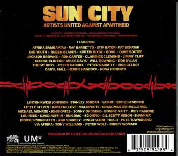CD Artists United Against Apartheid: Sun City DIGI 117309