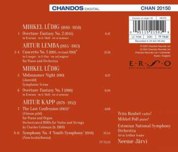 CD Artur Kapp: Orchestral Works 345789