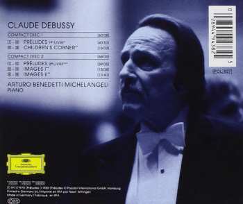 2CD Arturo Benedetti Michelangeli: Arturo Benedetti Michelangeli Plays Debussy 44914