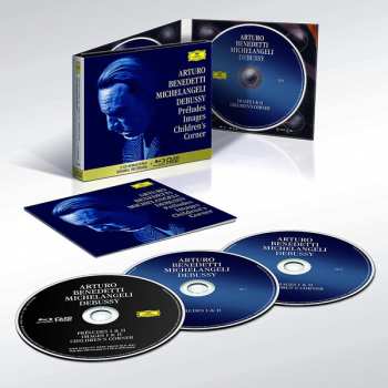 2CD/Blu-ray Arturo Benedetti Michelangeli: Arturo Benedetti Michelangeli Plays Debussy 45899