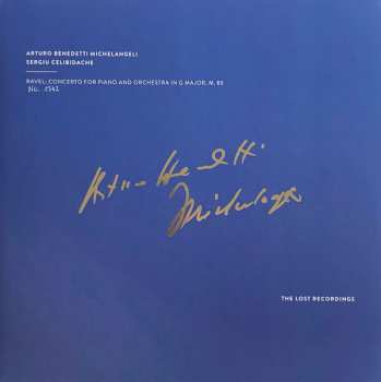 Album Arturo Benedetti Michelangeli: Ravel: Concerto For Piano And Orchestra In G Major, M. 83