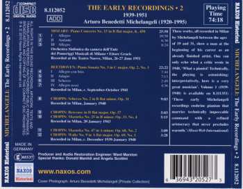 CD Arturo Benedetti Michelangeli: The Early Recordings - 2 295005