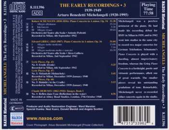CD Arturo Benedetti Michelangeli: The Early Recordings - 3 352232