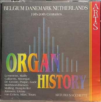 Album Arturo Sacchetti: Organ History: Belgium, Danemark, Netherlands 19th-20th Century
