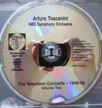 DVD Arturo Toscanini: The Television Concerts - 1948-52. Volume Two. 296204