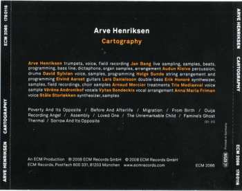 CD Arve Henriksen: Cartography 339822