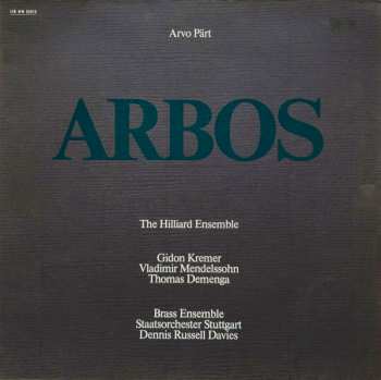 Album Arvo Pärt: Arbos