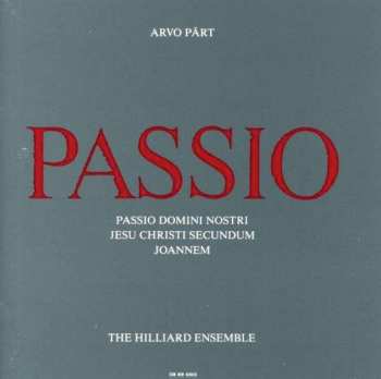 Album Arvo Pärt: Passio
