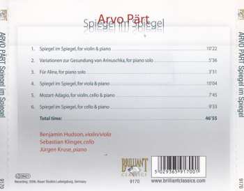 CD Arvo Pärt: Spiegel Im Spiegel 335746