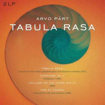 2LP Arvo Pärt: Tabula Rasa / Symphony 1 / Collage On A Theme Bach