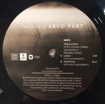 LP Arvo Pärt: The Sound Of Arvo Pärt 384385