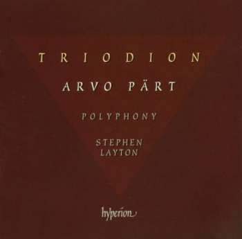 Album Arvo Pärt: Triodion