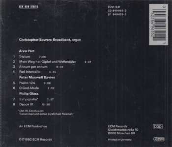 CD Arvo Pärt: Trivium 228553