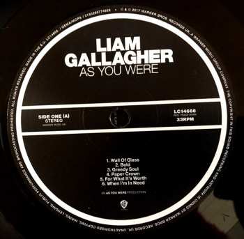 LP Liam Gallagher: As You Were 2842
