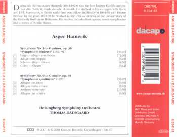 CD Asger Hamerik: Symphonies 5 & 6 154823