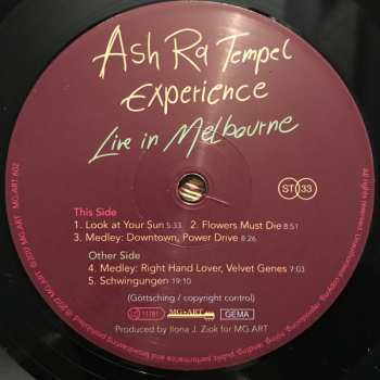 LP Ash Ra Tempel Experience: Live In Melbourne 76543