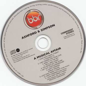 CD Ashford & Simpson: A Musical Affair 294901