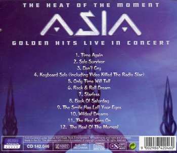 CD Asia: The Heat Of The Moment - Golden Hits Live In Concert 357958