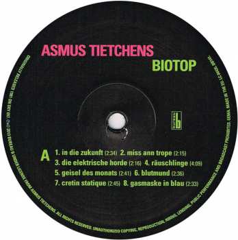 LP Asmus Tietchens: Biotop 129312