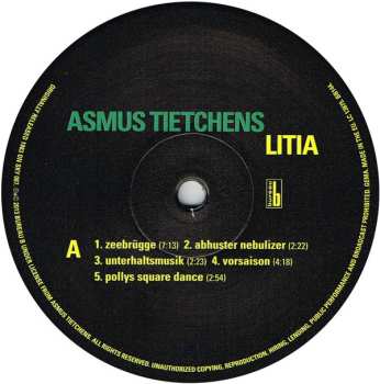 LP Asmus Tietchens: Litia 450221