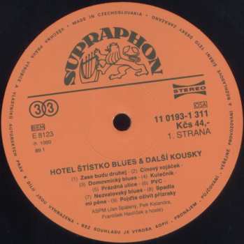 LP ASPM: Hotel Štístko Blues & Další Kousky 43499