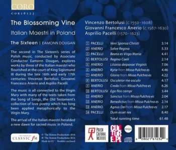 CD Asprilio Pacelli: The Blossoming Vine - Italian Maestri In Poland 116842